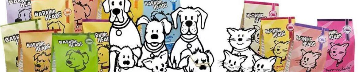 Barkings Heads & Meowing Heads (Dog and Cat food)